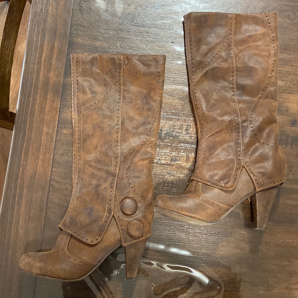 Not Rated Shoes | Soft Brown Not Rated Heeled Boot